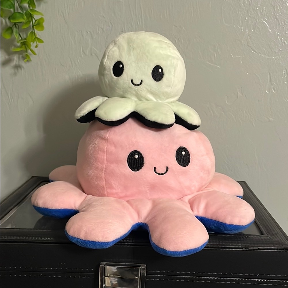 2 Reversible stuffed Tee Turtle toy